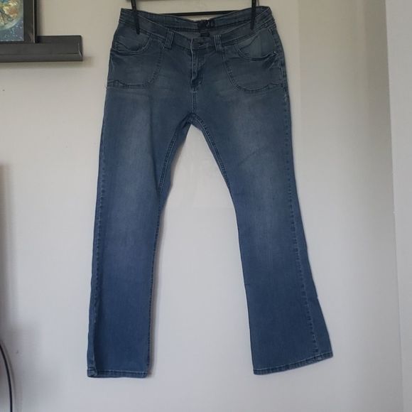 Vintage Dots Bootcut Jeans - Picture 1 of 7